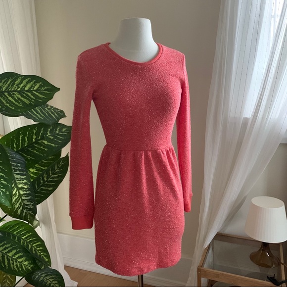 TOPSHOP Tweed Sweater Dress - Picture 6 of 10